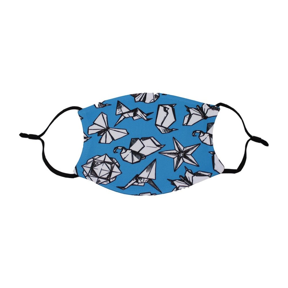 Pack of 3 Adjustable Polyester Graphic Face Mask M - Picture 2 of 3